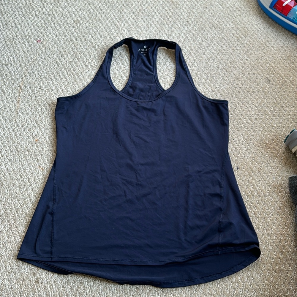 COPY - Athleta navy blue tank top size medium